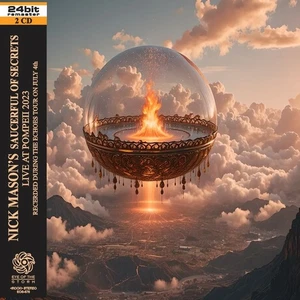 NICK MASON SAUCERFUL OF SECRETS Live at Pompeii 2023 (mini LP/ 2x CD) pink floyd - Picture 1 of 3