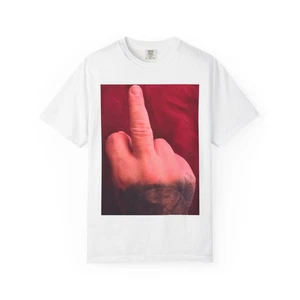 Fxck You Mittelfinger Gag Grafik T-Shirt, lustiges Shirt, Unisex Tee, Geschenkidee - Bild 1 von 13