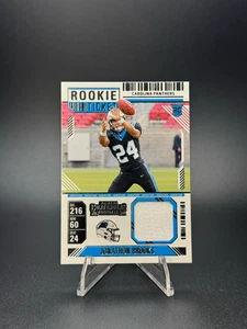 2024 Panini Contenders | Jonathan Brooks | Rookie Patch - Bild 1 von 3