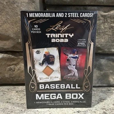 2023 Leaf Trinity Baseball Mega Box Sealed - Image 1 of 2