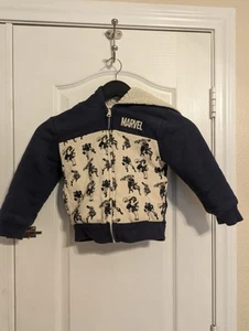 Marvel Super Heroes Youth Plush Hoodie 4T - Picture 1 of 3