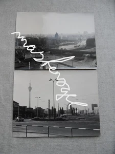 2 Fotos BERLIN West Berlin - FERNSEHTURM im Osten noch im Bau - D2 - Bild 1 von 2