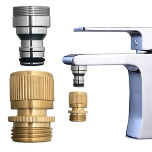 bathroom Sink Faucet snap adapter quick connect to garden hose, kitchen fauce... - Picture 1 of 6