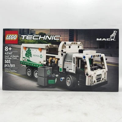 LEGO Technic 42167 Mack LR Camión de Reciclaje de Basura Eléctrico Modelo Kit 503 Piezas Foto 1 de 4