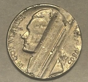 5 Cent Nickel Coin Double Sided Error Denver Mint 1980 USA - Picture 1 of 10