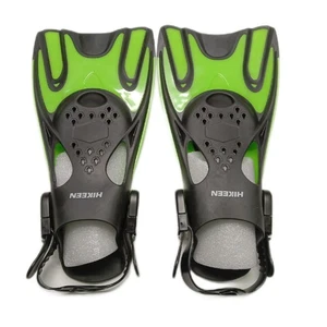 Hikeen Schwimmflossen Verstellbare Schnorchelflossen Schwimmflossen Kurz Erwachs - Bild 1 von 3