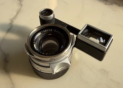 Leica Summilux-M 35mm f/1.4 Lens Made in Canada Steel Rim Goggles - Image 1 of 4
