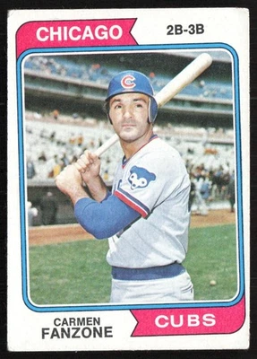 1974 Topps Carmen Fanzone Chicago Cubs #484 - Image 1 of 2
