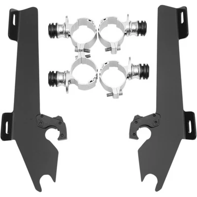 Memphis Shades Batwing Trigger Lock Mounting Kit - VT1300CS - Black MEK1967 Foto 1 de 4