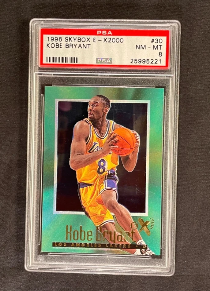 🔥 KOBE BRYANT 1996 Skybox E-X2000 #30 NBA Legend HOF Near Mint