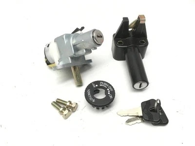 BLOCCHETTO ACCENSIONE CON SERRATURE E CHIAVI MBK CW BOOSTER SPIRIT 50 1996 2000 - Immagine 1 di 4