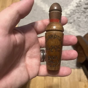 Vintage Mallardtone M-295 Duck Call, Vintage Wood Bird Call Hunting - Picture 1 of 5