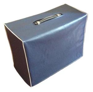 CUBIERTA AMPLIFICADOR AMPLIFICADOR DE REEDICIÓN SUPRO 1690T CORONADO 2x10 AZUL MARINO/BLANCO VINILO - Imagen 1 de 4