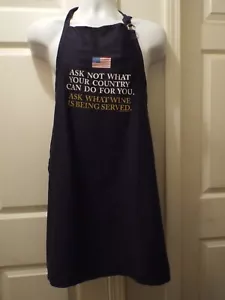 Ask Not What Your Country Can Do For You Apron - Picture 1 of 2