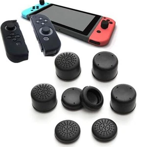 8x/Set Silicone Thumb Stick Grip Joystick Cap Cover For Nintendo Switch Joy-Con - Picture 1 of 15