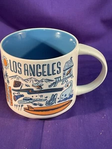 Starbucks Coffee Cup Mug LOS ANGELES Been There Series Globe Collection - Picture 1 of 7