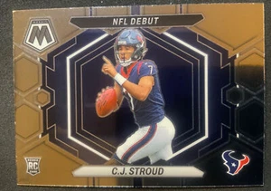 2023 Panini Mosaic NFL Debutto CJ Stroud Rookie Rc Base Card Houston Texans #ND-3 - Foto 1 di 6