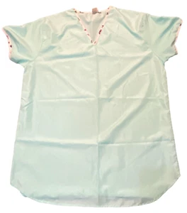 Pijama Gold Coast 2X para mujer camisa de dormir vestido de noche sensación sedosa manga corta - Imagen 1 de 6