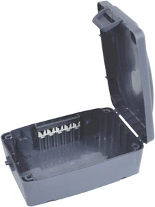 Grey outdoor weatherproof mains lead drybox (no leads included) christmas lights - Picture 1 of 7