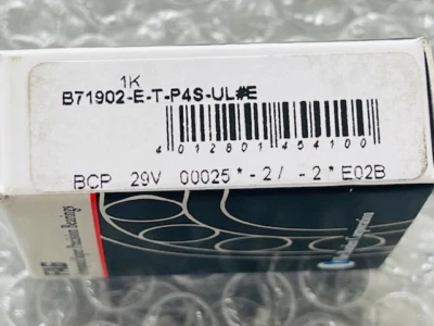 FAG B71902E.T.P4S.UL Bearing 15x28x7 mm 71902E B-71902-E-T-P4S-UL 7902 England