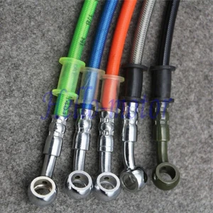 Universal Motorcycle a variety of sizes Stainless Steel Extended 10mm Brake Line - Bild 1 von 6