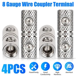 Kit de conector a tope de terminal acoplador de 30*10 mm 4 piezas entrada y salida calibre 8 - Imagen 1 de 17