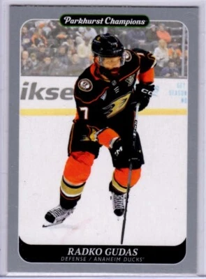 2023-24 Upper Deck Parkhurst Champions Radko Gudas Silver  Card # 193 - Image 1 of 2