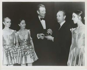 [BALANCHINE, George. (1904–1983)] Photograph receiving the Handel Medallion NYC - Picture 1 of 1