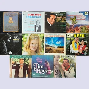Vintage 11 LP Lot #277: Classic Country & Western Music, VG Or Better Vinyl - Picture 1 of 13