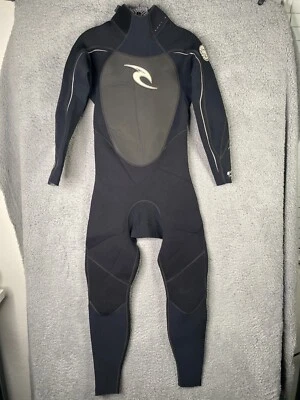 Rip Curl Dawn Patrol Wetsuit Mens Small Black Long Sleeve 3:2 mm Neoprene E3 - Image 1 of 4