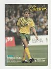 Norwich City 1990/91 Select From Menu Of Home League Programmes