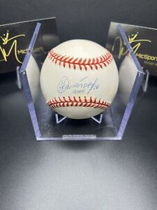 Orlando Hernandez Autographed Baseball w/JSA COA