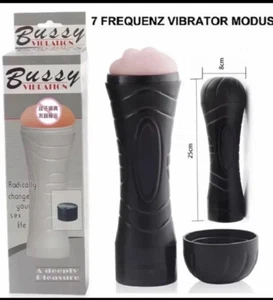 Pocket Cup Men Male Masturbator Stroker Vagina Sex Toy Vibrator Vibration - Picture 1 of 5