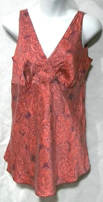 Old Navy Maternity Women's Size S Silk Floral Sleeveless Side Zipper Tank Top - Изображение 1 из 4