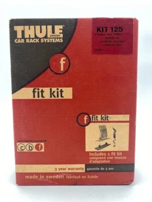 Juego de kit THULE #125 Chevrolet S-10 Pickup Maxi-Cab/GMC Jimmy 2 puertas Pickup Maxi-Cab Foto 1 de 4