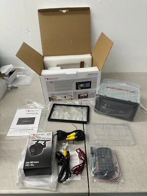 Nakamichi 2 DIN Touchscreen Car Audio Media DVD Player NA3020/NC5L Bundle NEW - Image 1 of 4