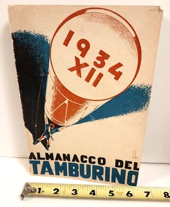 ALMANACCO DEL TABURINO 1934 XII Edizone Fasci Italiani All'estero PB Vintage/Rar! - Bild 1 von 9