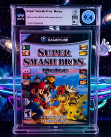 Super Smash Bros Melee &bull; WATA 9.4 B+ &bull; Nintendo GameCube &bull; Not VGA/CGC