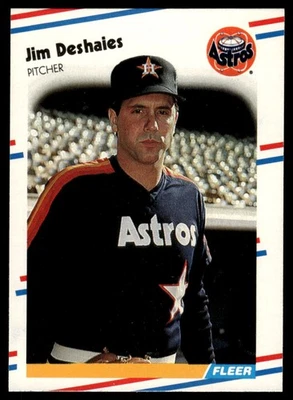 1987 Fleer #56 Jim Deshaies - Image 1 of 2