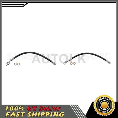 Sunsong Rear Outer Brake Line Hose Fits 2012 2013 2015 Volvo S60_LK Foto 1 de 4