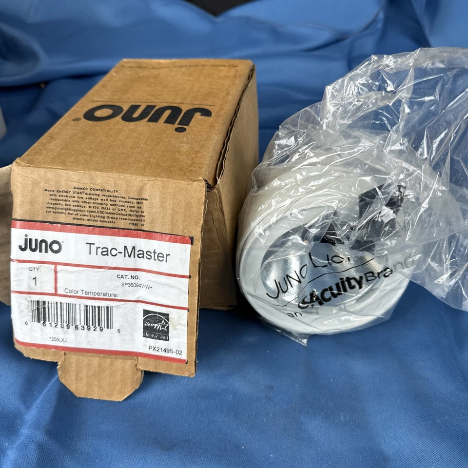 Juno Trac-master Sp36094v-wh Spot Light Color Temperature 3000k