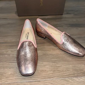 JNWT ANTHROPOLOGIE on Josef Womens Pluto Rame Yupanqui Leather Flats 7 - Picture 1 of 4