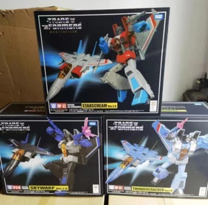 New Transforms MP52 Starscream MP52+ Thundercracker MP52+SW Skywarp Figure - Picture 1 of 19