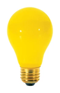 Satco S3938 Medium Brass Base 60A19/Y Specialty Light Bulb 60W (Pack of 12) - Picture 1 of 1