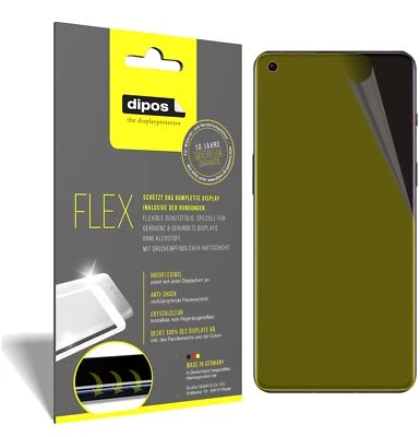 2x Screen Protector for OnePlus 9RT Protective Film covers 100% dipos Flex - Image 1 of 4
