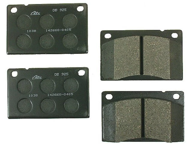 Juego de pastillas de freno delanteras para Volvo 245 1980-1989 ATE 31128BDJV 1981 1982 1983 1984 Foto 1 de 2