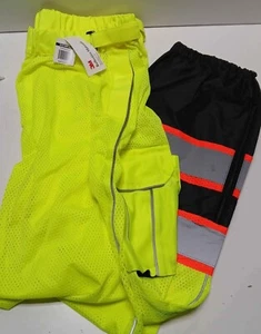 FrogWear HV Premium Lightweight Breathable Yellow/Green Safety Pants Size S/M - Picture 1 of 7