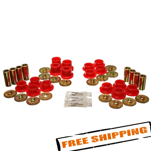 Juego de bujes de brazo de control trasero Energy Suspension 5.3126R para Dodge Viper 1996-2002 Foto 1 de 3