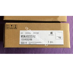 1PZ NUOVO Panasonic Servomotore MSMJ022S1U Spedizione DHL o FedEX - Foto 1 di 1