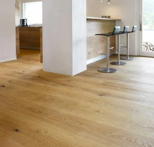 PARKETT LANDHAUSDIELE SCHLOSSDIELE BREITDIELE XXL 26 CM EICHE GEÖLT GEBÜRSTET - Bild 1 von 12